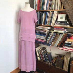 Beautiful Vintage Boho Blouse & Maxi Skirt Set